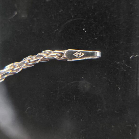 Sterling Silver Moissanite Heart Pave Cluster Pendant And Chain New 1CT - Picture 8 of 8